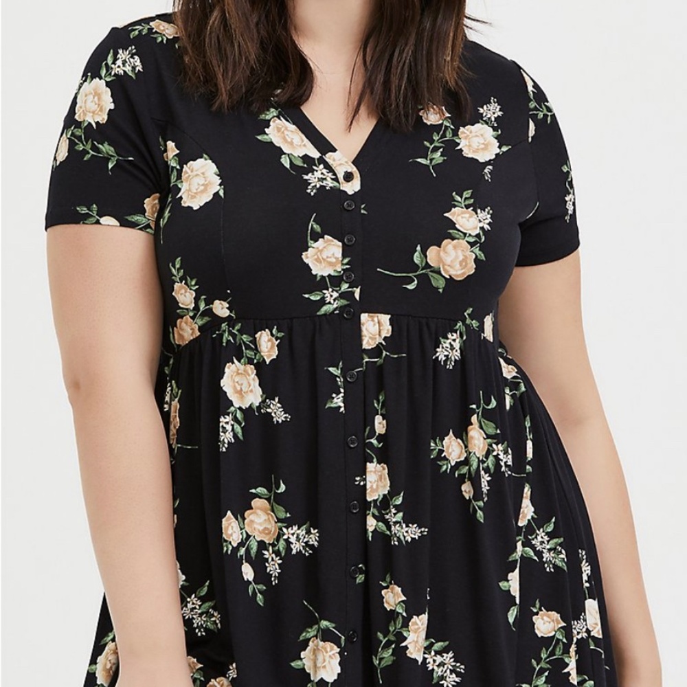Torrid 3 Supersoft Babydoll Tee